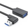 CABLEPELADO Cavo prolunga USB 3.0 Super Speed | Cavo prolunga USB Tipo A Maschio Femmina | Alta Velocità 5Gbps per Stampante, Mouse, Tastiera, Hub, Pendrive,Telecomando PS, HDD, Computer | Nero | 25