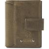 dR Amsterdam Tampa, Carta di Credito étui Unisex-Adulto, Olive, S
