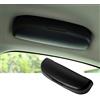 SKTU Custodia per occhiali auto compatibile con Volvo XC40 XC60 XC90, porta occhiali da sole per auto, scatola di conservazione per occhiali, materiale ABS (nero)