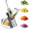 SupMaKin Mandolina di verdure, Spessore regolabile Patate Affettatrice Cipolla Chopper Kitchen Chopping Artifact Multifunzionale Cutte