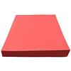 House of Card & Paper Casa di carta e carta di carta colorata, formato A4, 220 g/mq, colore: rosso (Confezione da 100 fogli)
