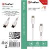 ProPart CAVO USB TIPO-C - TIPO-C PP15CC631W (ECC150) 1.5MT BIANCO