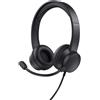 Trust CUFFIE MICROFONO ON-EAR USB RYDO (24133)