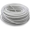 VulTech SC13502-50 Matassa Lan Categoria 6 UTP 50 Metri 23AWG Bobina di Rete Ethernet 50m Cat6, 100 Ohm, Bianco
