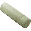 Easnea Cuscino rotondo in lino, cuscino a rullo lungo, supporto lombare, per alleviare il dolore al collo, cuscino cilindrico con fodera rimovibile per dormire/sedia/auto/divano, verde erba, 15 x 40 cm
