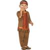 ATOSA 27694 - Costume indiano da uomo 12-24 mesi, colore: Marrone