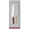 Victorinox, Swiss Modern, set di 2 coltelli da verdura professionale, extra affilati, in acciaio inox, multicolore