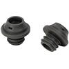 Le Creuset Set 2 Tappi pompetta WA-138, Conservazione del Vino, Gomma, Nero, 59147011007168