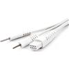 Globus Cavo Bianco Per Dispositivi Elettrostimolatore A 4 Canali