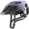 uvex quatro cc - sicuro casco MTB unisex - regolazione individuale delle dimensioni - cchermo regolabile - lilac-black matt - 56-61 cm