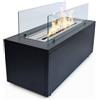 Divina Fire Camino a bioetanolo da terra per interno esterno CARAVAGGIO Nero L100xP40xH40 cm