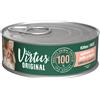 Virtus Kitten Paté Lattina Multipack 12x85G SALMONE CON POLLO E MANZO