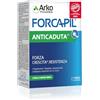 Arkopharma Forcapil Anticaduta - Integratore Alimentare per Capelli - Con Capelvenere, Equiseto, Vitamine B5, B6, B8, B9 e Zinco - 1 Confezione da 30 Compresse