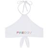 Freddy Top bikini con logo FREDDY composto da strass