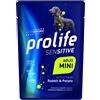 Prolife Adult Sensitive Mini Grain Free Cibo Umido per Cani - Coniglio e Patate - 10x100 gr