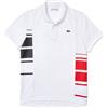 Lacoste Sport Dh0866 Short Sleeve Polo Bianco L Uomo