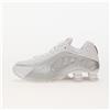 Nike W Shox R4 White/ White-Metallic Silver-Max Orange