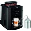 Krups Macchina da caffè completamente automatica (1,8 l, 15 bar, display LCD, sistema cappuccino automatico) Zobel