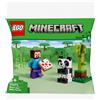 LEGO 30672 Minecraft Steve mit Baby-Panda