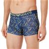 Emporio Armani Men's Boxer all Over Eagle Microfiber, Ink Eagles, M Uomini