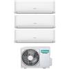 Hisense CLIMATIZZATORE HISENSE TRIAL HI-COMFORT WIFI R32 7000+9000+12000 BTU 3AMW62 A++