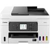 CANON Stampante Multifunzione MegaTank MAXIFY GX4050 Inkjet a Colori Stampa Copia Scansione Fax A4 18 ppm (B /N) 13 ppm (a Colori) Wi-Fi / Ethernet / USB