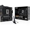 ASUS TUF Gaming B760M-PLUS WIFI Scheda madre Intel B760, LGA 1700, mATX, DDR5, PCIe 5.0, 2 slot M.2, WiFi 6E, USB 3.2 Gen 2, Type-C, Nero