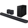 Samsung Soundbar HW-Q930D/ZF, Wireless Dolby Atmos / DTS:X, True 9.1.4ch Sound con altoparlanti posteriori wireless, Q-Symphony, SpaceFit Sound Pro, AirPlay, Alexa e Google Assistant, Black, 2024