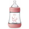 CHICCO BIBERON P5 150ML SLOW SILICONE GIRL