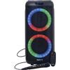 KARMA TALATUU - Diffusore ricaricabile con microfono 200W - Nero