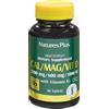 Calcio magnesio vitamina d3 + viatmina k2 90 tavolette 234 g - NATURE'S PLUS - 932743103