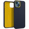 Caseology Cover Nano Pop Compatible con iPhone 13 Rivestimento antipolvere Case - Blueberry Navy