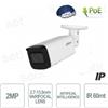 Dahua IPC-HFW2241T-ZAS - Telecamera AI IP PoE 2MP Motorizzata vari focale 2.7-13.5mm Allarme e Audio WDR IP67 IK10 - Dahua