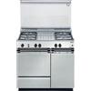 De Longhi Cucina a Gas 4 Fuochi De Longhi Forno a Gas Grill 86x50 cm con Coperchio SGGX 85