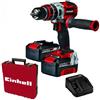 EINHELL TRAPANO AVVITATORE 18V 60NM KIT 2 BATTERIE 3AH E CARICABATTERIA TE-CD 18 Li-i BL-EIN4513968