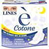 LINES E' Cotone Notte con Ali, 9 pezzi
