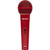 PROEL EIKON DM800RD - Microfono Dinamico per Voce, Canto e Karaoke, Rosso + Cavo Cannon XLR 3P Maschio a Cannon XLR 3F Femmina da 4,5 mt. (EIKON DM800RD)