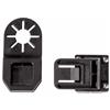 Parat 6902076151 - Adattatore universale per porta torcia, per casco da pompiere Heros Smart/Matrix, supporto per luci di sicurezza, supporto per casco