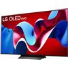 Lg Smart TV 65 Pollici 4K Ultra HD Display OLED Evo Sistema Web OS DVBT2/C/S2 Classe F colore Marrone - OLED65C44LA