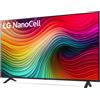 Lg Smart TV 50" 4K UHD NanoCell Web OS DVBT2/C/S2 G Marrone 50NANO82T6B.API