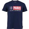 Paris Saint-Germain - Maglietta del Paris Saint-Germain, collezione ufficiale, per uomo adulto, Uomo, blu, X-Large