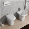 FRANKE Sanitari a terra in ceramica arredo bagno wc bidet e copriwc - Shira