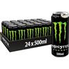 ‎Monster-Ko Monster Energy - 24 Lattine da 500 ml, Energy Drink con Ginseng, Taurina.
