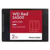 Western Digital (WD) Red SA500 S200T2R0A - SSD - 2 TB - intern - 2.5 (6.4 cm)