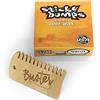 Buster Surfboards Sticky Bumps - Set per tavola da surf con cera da surf Grip, in bambù, temperatura calda 17 °C - 24 °C, cera antiscivolo con pettine