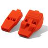 ACME Tornado Slimline No. 636 & Tornado No. T2000 | Fischietto di segnalazione in confezione doppia | Tubi estremamente forti | Solas & Mountain Rescue Approved (arancione segnale)