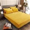 uyeoco WWQQ Custodia Materasso Elasticità Coprimaterasso Bed Linen Lenzuolo con Angoli Cotone Matrimoniale/Singolo Imbottito all-Inclusive Copriletto Lenzuola Letto (Color : G, Size : 90x200cm)