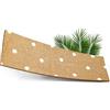 ElbFuchs® Zerbino in Cocco 75x25 cm | Pois | Extra Resistente e Antiscivolo | Zerbino Esterno e Interno Ingresso | Tappeto Spazzola in Cocco per Ingresso Esterno Stretto