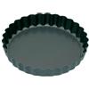KitchenCraft Kitchen Craft KCMINIFLANPK4 Mini Lattine di Crostata, Alluminio, Nero