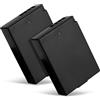 CELLONIC 2x Batteria per Fotocamera Compatibile con Canon EOS 1100D, EOS 4000D, EOS 2000D, LP-E10 - (1020mAh, 7.4V)